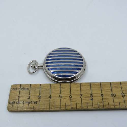 1920`s Style Gatsby full hunter quartz pocketwatch - Hachette pocketwatch collection #28 - Working