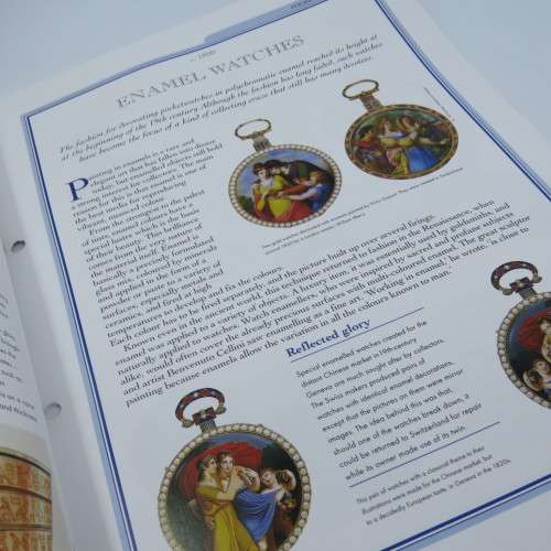 1920`s Style Bauhaus quartz pocketwatch - Hachette pocketwatch collection #9 - Working