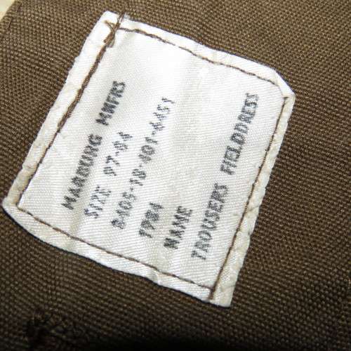 SADF Nutria combat trousers - Size 38 - Inner leg 81 cm