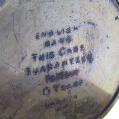 Antique Waltham pocket watch - not working - no crown