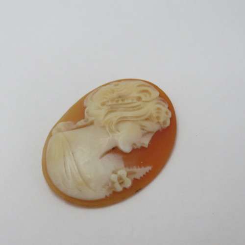 Vintage Cameo for jewellery - 22,7 mm x 30,1 mm