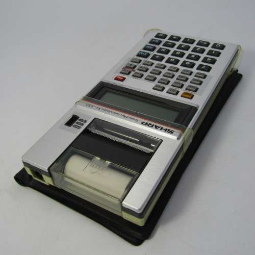 Vintage Sharp scientific EL-550 calculator - working