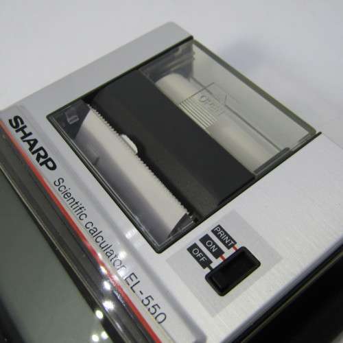 Vintage Sharp scientific EL-550 calculator - working