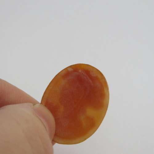 Vintage Cameo for jewellery - 18,7 mm x 25,2 mm