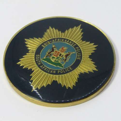 Vintage SA Police sport medal for tug of war