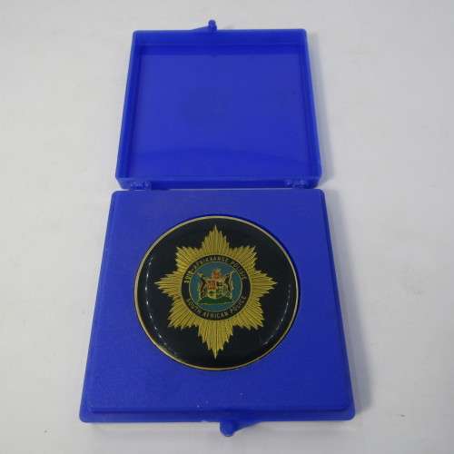 Vintage SA Police sport medal for tug of war