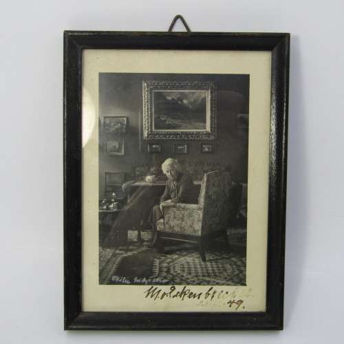 Picture of Mrs Von Eckenbreger - she was a well known German Settler