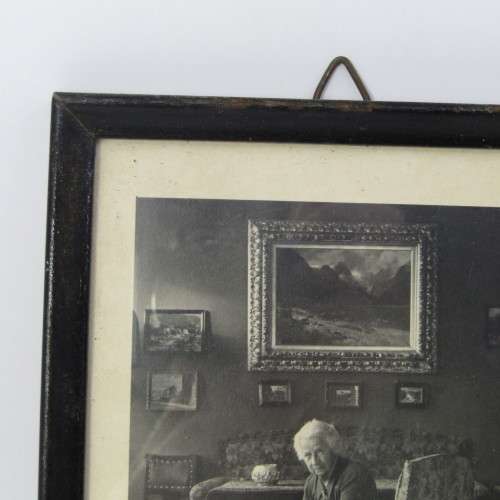 Picture of Mrs Von Eckenbreger - she was a well known German Settler