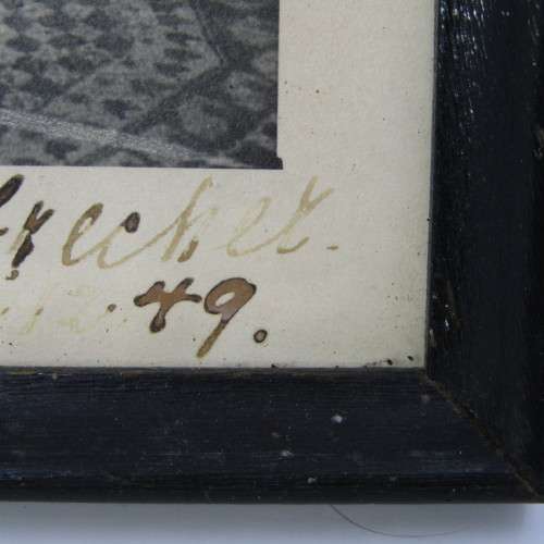 Picture of Mrs Von Eckenbreger - she was a well known German Settler