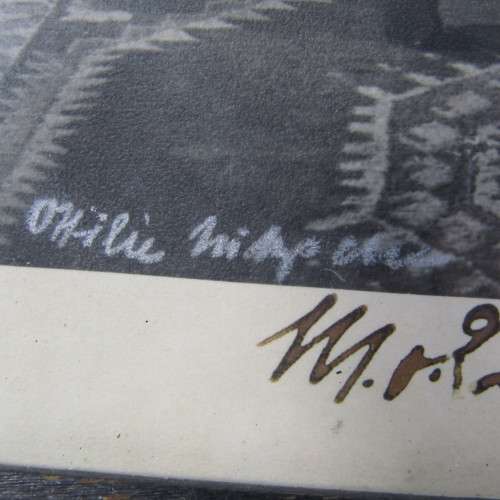 Picture of Mrs Von Eckenbreger - she was a well known German Settler