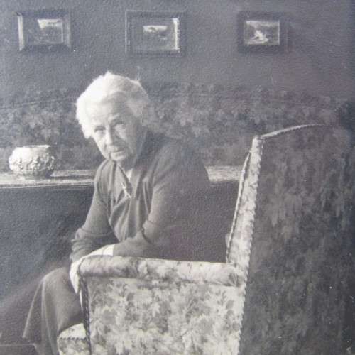 Picture of Mrs Von Eckenbreger - she was a well known German Settler