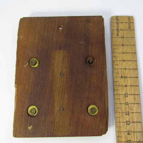 WW2 Death plaque to 206276V Lieutenant Francis Bullard, SA Air Force 15 Squadron