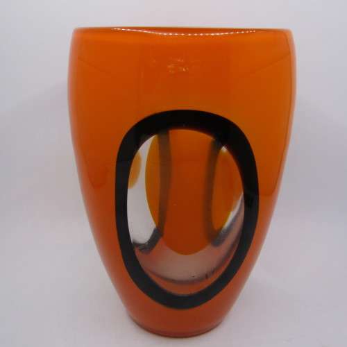 Beautiful Murano glass flower vase - 23cm