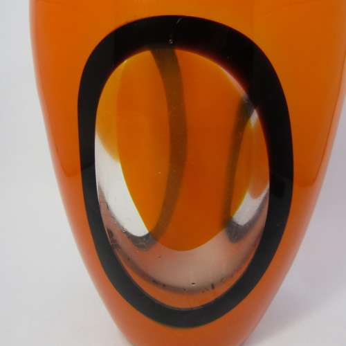 Beautiful Murano glass flower vase - 23cm