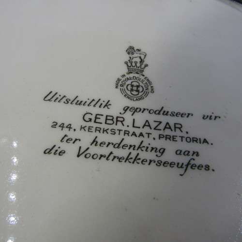 Royal Doulton Voortrekker Eeufees display plate