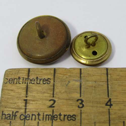 Lot of SA Navy uniform brass buttons