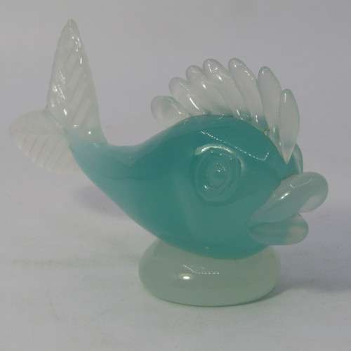 Vintage Murano glass fish figurine