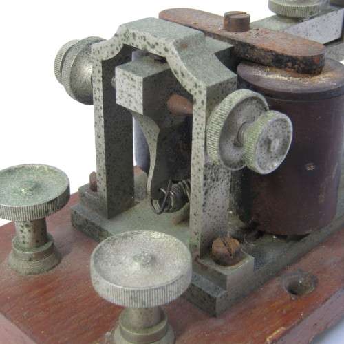 Vintage Morse code transmitter key