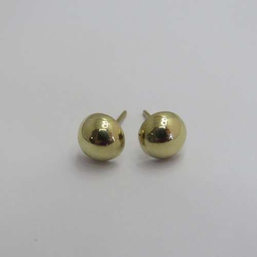 Pair of 9kt gold earrings - Weighs 0,6 g