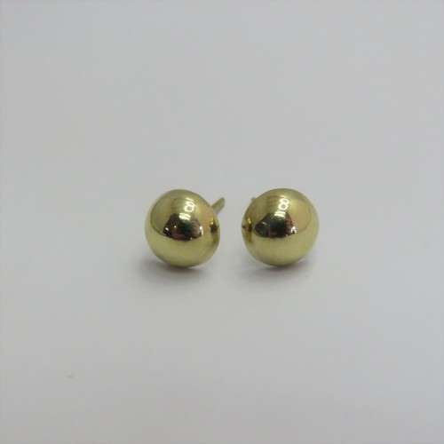 Pair of 9kt gold earrings - Weighs 0,6 g