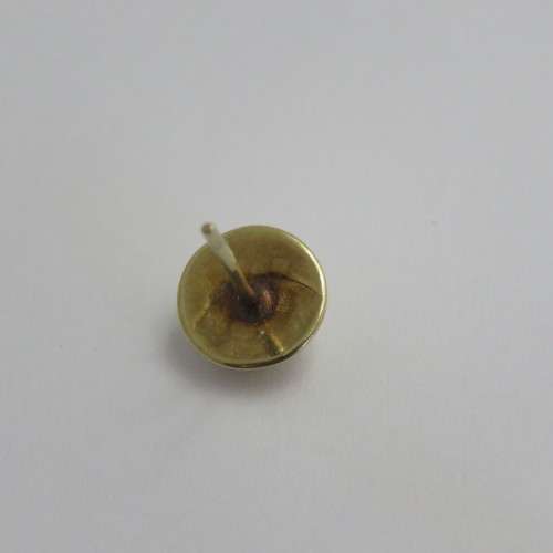 Pair of 9kt gold earrings - Weighs 0,6 g