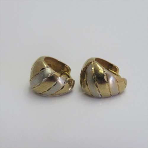 Beautiful 9kt gold earrings - Weighs 1,8 g