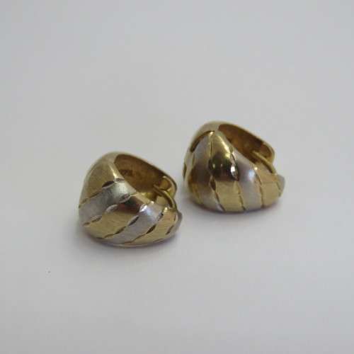 Beautiful 9kt gold earrings - Weighs 1,8 g