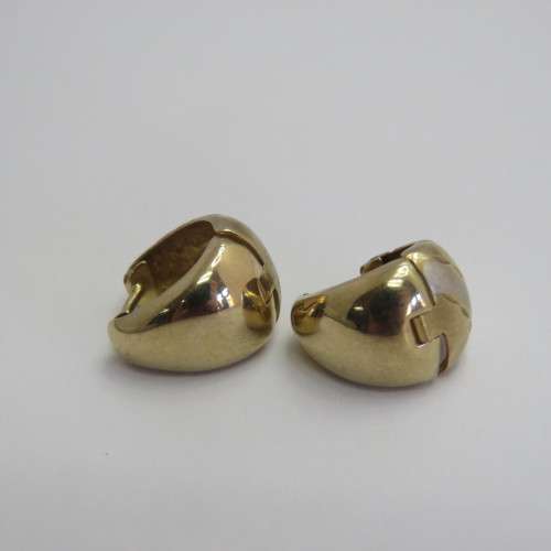 Beautiful 9kt gold earrings - Weighs 1,8 g