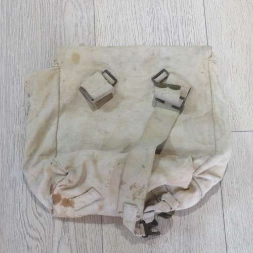 WW2 SA Union Defence Force backpack with only one strap - Belonged to M18788V H.P. Jacobs