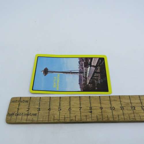 2 Packs of Seattle Washington playing cards