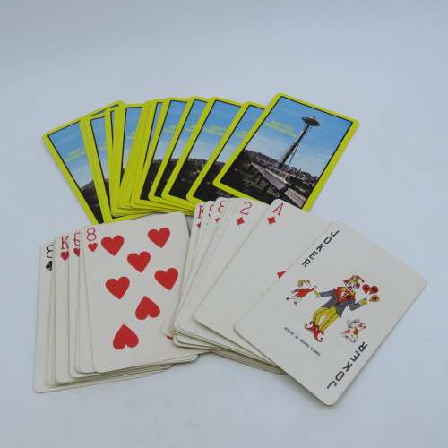 2 Packs of Seattle Washington playing cards