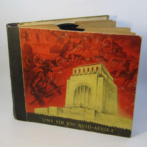 Voortrekker Monument inauguration set of 6 records - Afrikaans by His Masters Voice