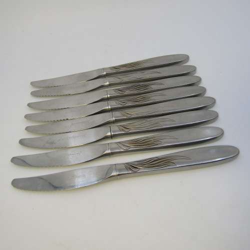 8 Setting Gero Zilmeta cutlery set with many extras
