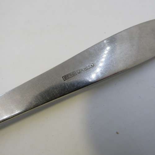 8 Setting Gero Zilmeta cutlery set with many extras