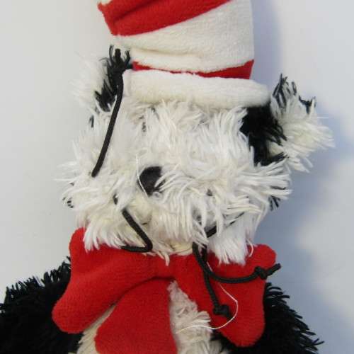 Pair of Dr. Seuss`s Cat in the Hat plush toys - 64cm