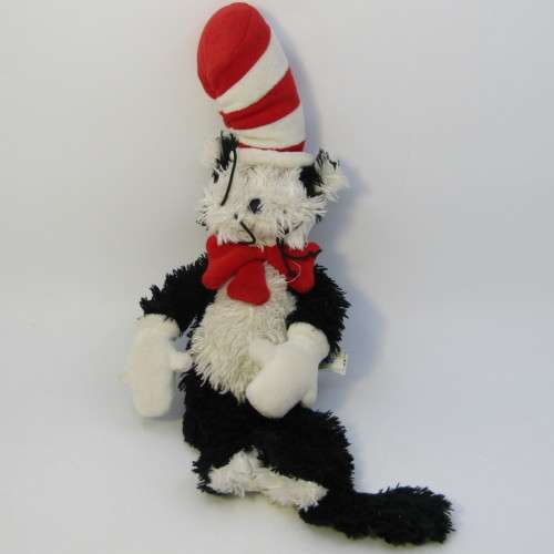 Pair of Dr. Seuss`s Cat in the Hat plush toys - 64cm