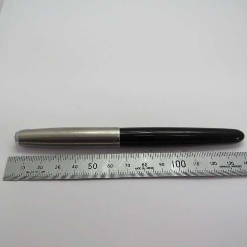 Vintage Parker 51 fountain pen - Rear end repaired - Rear of inner broken