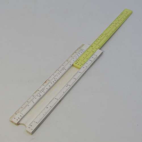 Vintage RECO No. 601 UTO 13cm slide ruler