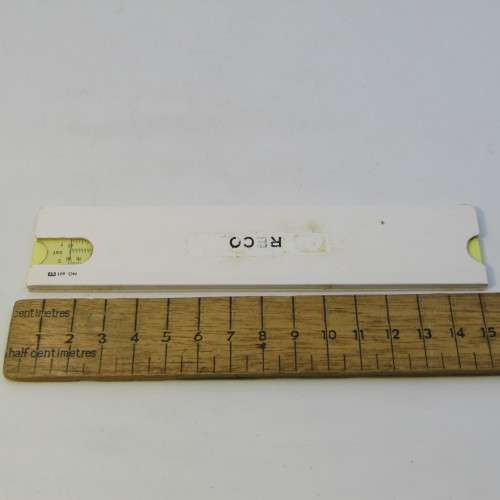 Vintage RECO No. 601 UTO 13cm slide ruler