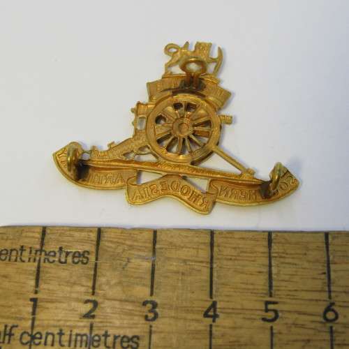 Southern Rhodesia Artillery cap badge - possible reproduction