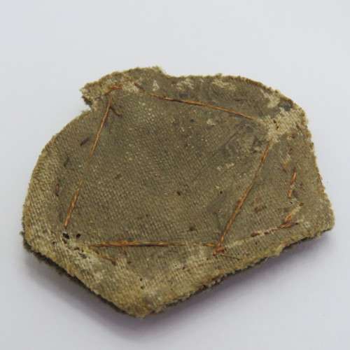 WW2 cloth crown badge - Royal Army