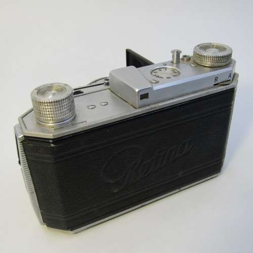 Vintage Kodak Retha 1 camera in pouch - Retina-Werar 3.5/50m lens
