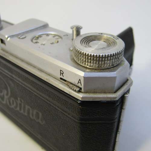 Vintage Kodak Retha 1 camera in pouch - Retina-Werar 3.5/50m lens