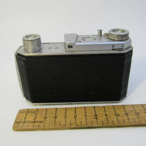 Vintage Kodak Retha 1 camera in pouch - Retina-Werar 3.5/50m lens