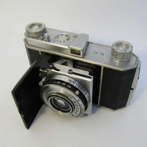 Vintage Kodak Retha 1 camera in pouch - Retina-Werar 3.5/50m lens