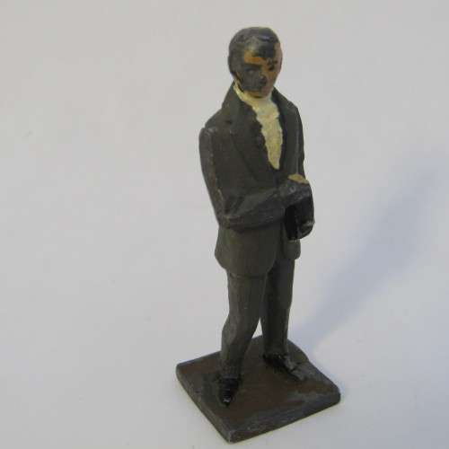 SAE Caltex Thomas Pringle lead figurine - South African Heritage