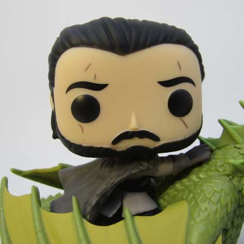 Funko POP Rides # 67 Game of Thrones Jon Snow and Rhaegal figurine in box