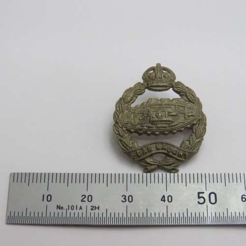 WW2 South African armoured corps collar badge