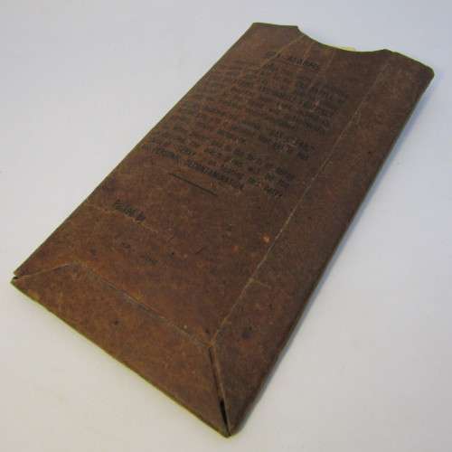 1942 WW2 Anti Gas Eye shields in packaging