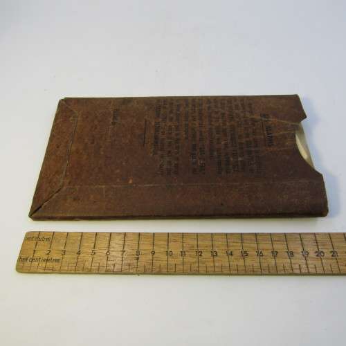 1942 WW2 Anti Gas Eye shields in packaging